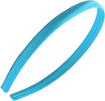 Fako Fashion - Diadeem - Satijn - 10mm - Blauw