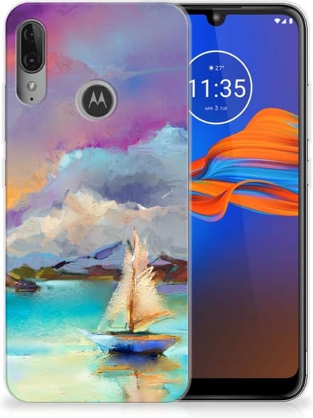 Hoesje maken Motorola Moto E6 Plus Boat