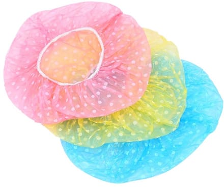 Dailygoods- Douchemuts Waterdicht - Herbruikbare Badmuts - Elastische Band - Haarbescherming - Voor Dames - Comfortabele Pasvorm