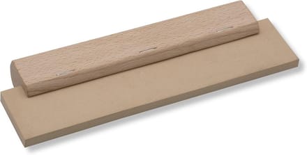 Voegrubber met handvat - Voegspatel rubber - Tegels voegen - Houten handgreep - 200mm breed