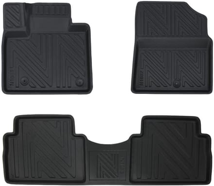 Rubbermatten Hyundai Santa Fe 2018-2024 (complete set) - Premium carbonlook