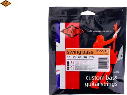 Rotosound RS665LB - Basgitaarsnaren - Stainless Steel Roundwound