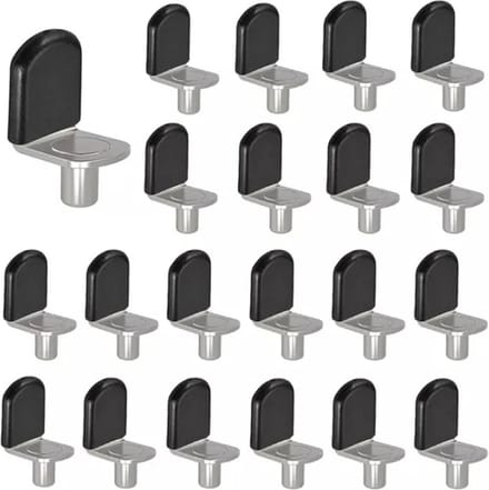 FSW-Products - Plankdragers - 4 Stuks - Plankdrager - Plankendrager - Dragers voor in kasten - RVS - Legplankdrager - Schapdrager