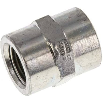 3/8'' NPT Verzinkt Stalen Sok 210 Bar - Hydrauliek