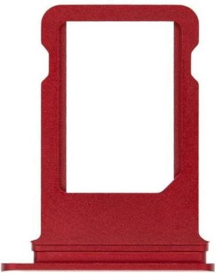 SIM Card Holder Tray for Apple iPhone 8 Plus Red