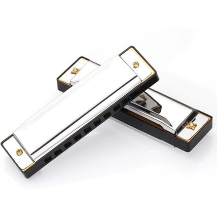 Bluesmondharmonica 10 gaten voor beginners