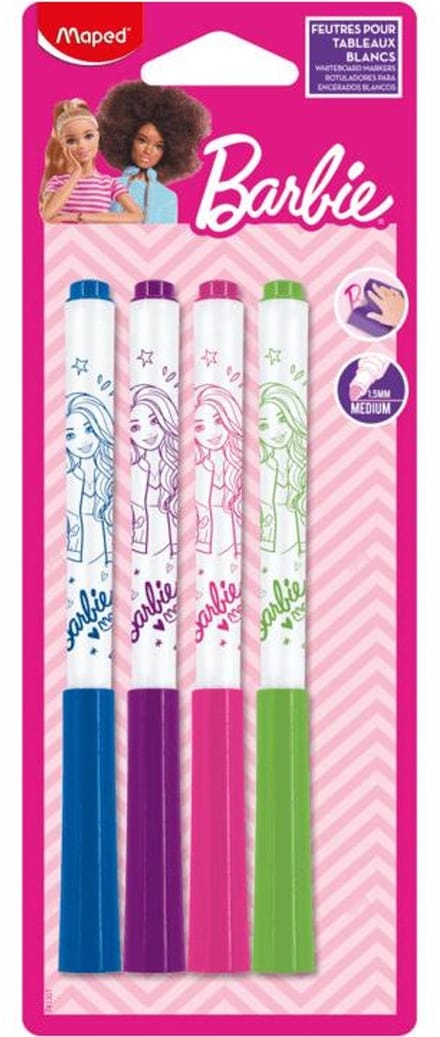 Maped Creativ 741301 markeerstift 4 stuk(s) Blauw, Groen, Roze, Paars