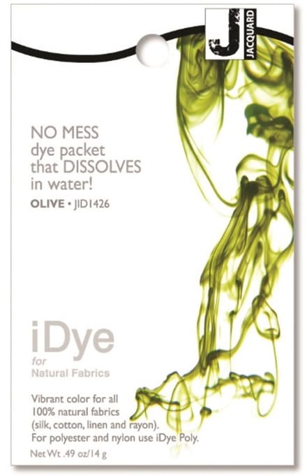Jacquard iDye Natural textielverf Olijfgroen 14 g