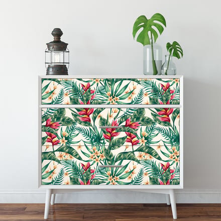 Tropische Paea meubelsticker, 40 x 60 cm