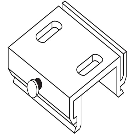 Ivela LKM plafondbevestiging, metaal