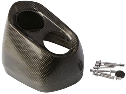 Akrapovic Carbon V-ec261 Uitlaat Eindkap Zwart