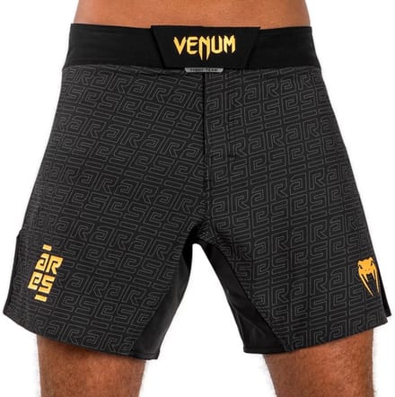 Venum x Ares 2.0 Fight Shorts Zwart Goud - M