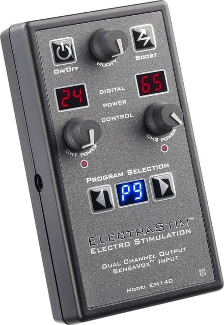 ElectraStim Sensavox Elektronische Stimulatie