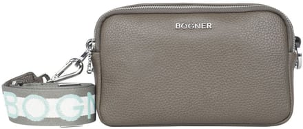 Bogner Leren Schoudertas Andermatt Avy Shoulderbag Falcon Taupe