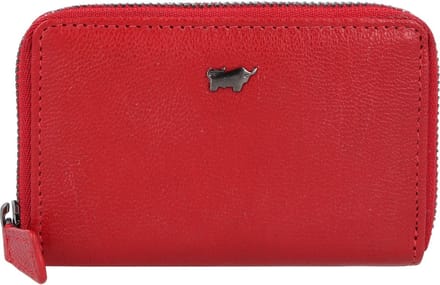 Braun Büffel Leren Portemonnee Anna RFID Wallet Red Donkerrood