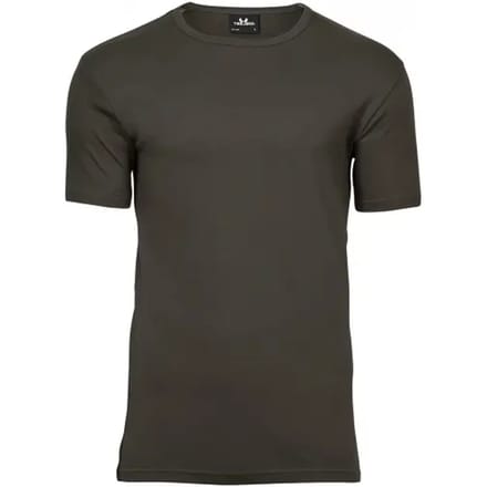 Tee Jays - Interlock T-shirt - Dark Olive maat L