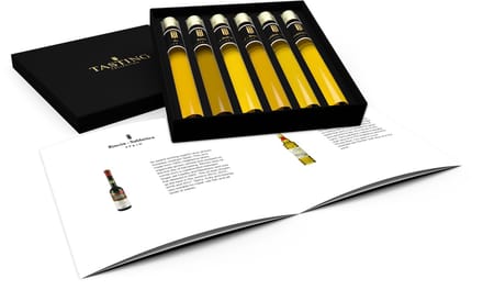 Olijfolie Proeverij 6 tubes in Luxe Cadeau Box, Set 2