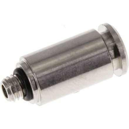 5mm x M 5 Messing Insteekfitting Buitendraad NBR [2 Stuks]