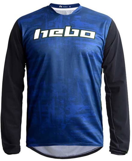 Hebo Yukon Langarm Enduro Trui Blauw M Man