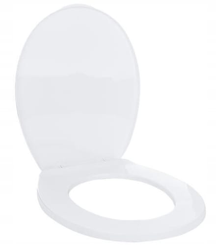 Bisk Formic - Universele Toiletbril - Wit - Polipropyleen - Easy Clean