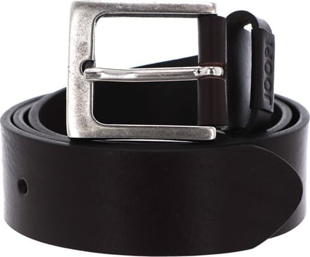JOOP! Leren Riem Men's Jeans Belt 4,0 CM W85 D`Brown Donkerbruin