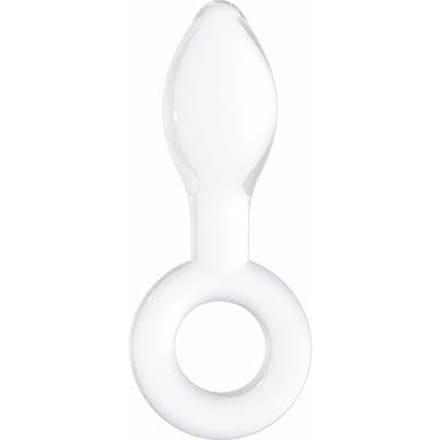Chrystalino Plugger -  White glazen dildo