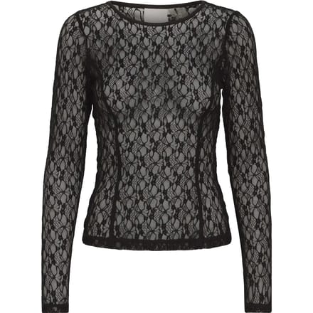 Dames-T-shirt met lange mouwen Ichi Lacey
