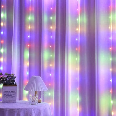 3Meter/9.9Ft 30LEDs Feeënlichtsnoer Flexibel Draaibaar Buigbaar Constante Helderheidsmodus IP43 Water 1 meter veelkleurig