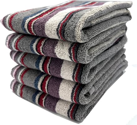Happy handdoek multi fig 50x70 cm - set van 4