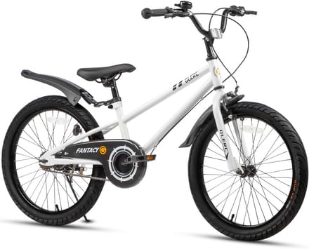 Kinderfiets - Loopfiets - Buiten spelen - Veilige remmen - 20 inch - Wit