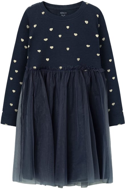 NAME IT - NMFNADJA LS DRESS NOOS - Meisjes - Jurken