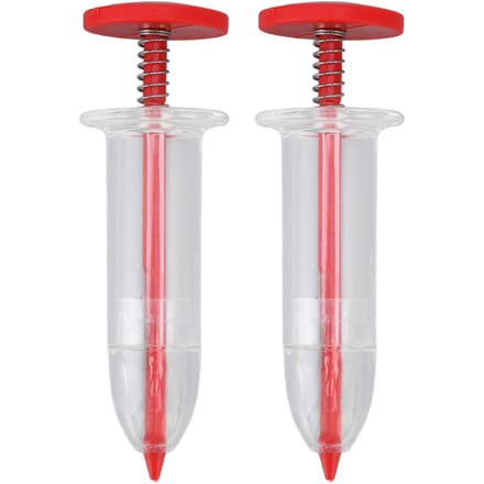 2 stuks Zaaddispenser Mini Zaadmeester Zaaizaadzaaier Gereedschap voor Tuinbouw Zaaien white