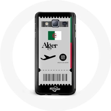 Hoesje voor Samsung Galaxy J3 Algiers vliegticket
