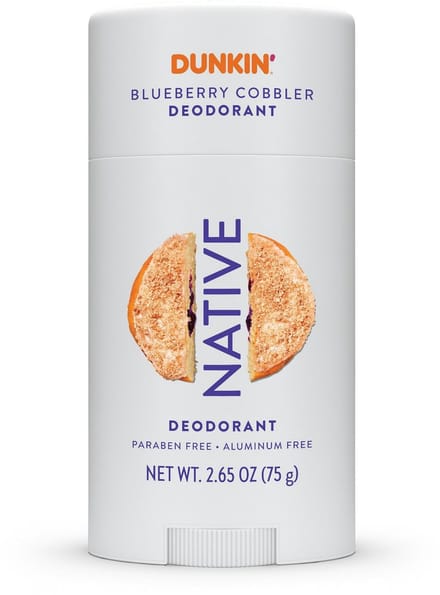 Native Deodorant, Aluminum Free, Blueberry Cobbler