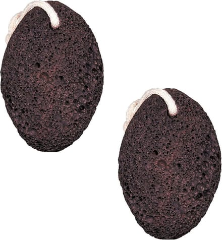 Pumice Stone - Extra Large 10-12 cm: Effective Callus Removal with Natural Volcanlava Stone 2 Pieces