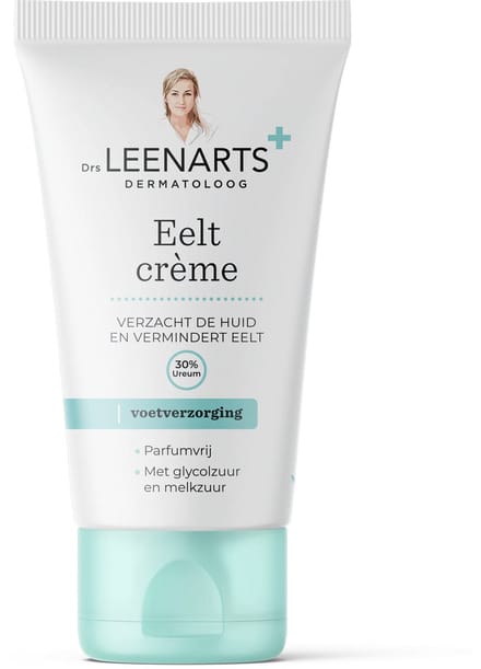 Drs Leenarts Eelt Crème – 30 % Ureum – Glycolzuur & Melkzuur – Parfumvrij – 50 ml
