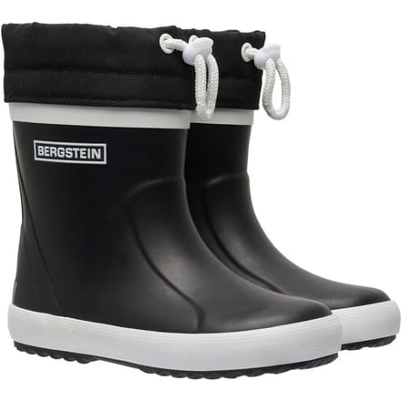 Bergstein Classic Thermo Unisex Junior Regenlaarzen - Black