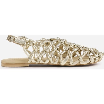 Bronx Ann-aya Sandal Champagne Maat: 38 | Sandalen Outlet | Dames | Goud