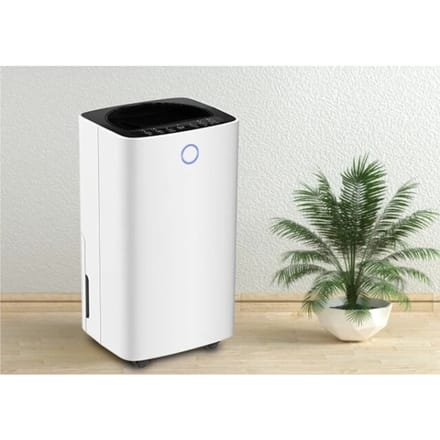 Vtw Living Slimme luchtontvochtiger 12 liter compact v2.0 wifi carbon filter wit -