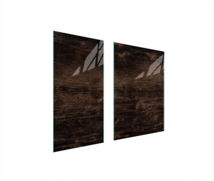 TMK ArtDeko - Hittebestendig Glaspaneel - 75x52 cm - Duurzaam - Decoratief