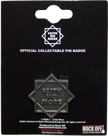 Faith No More - Star Logo Pin - Zilverkleurig