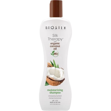 BIOSILK Silk Therapy with Natural Coconut Oil Moisturizing Shampoo Hydraterende shampoo Unisex 355 ml