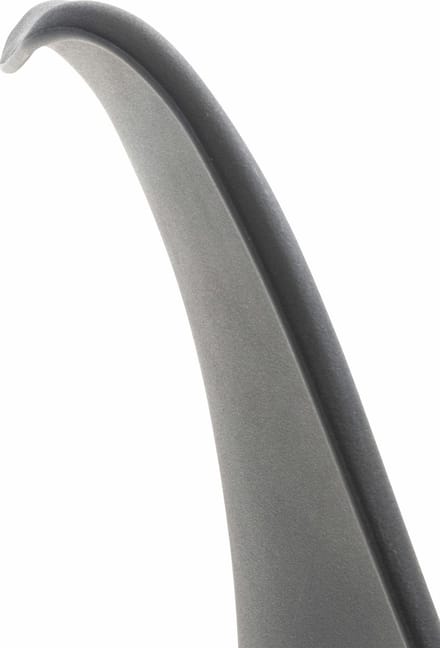 CLP Set van 4 Eetkamerstoelen Linares - met rugleuning - beukenhouten frame - Kunststof/zwart/zwart