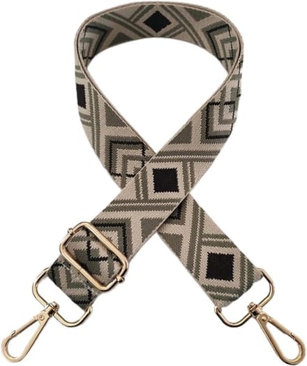 Tas Band - Schouderband Vervanging - Bagage Opslag - Verstelbaar Jacquard Patroon - 80-130cm - Multicolor