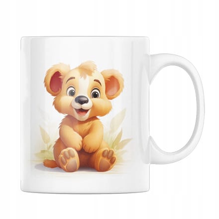 Leuke Mok met Bruine Beer - Origineel Cadeau voor Kinderen