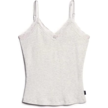 Superdry - Essential camitopje met kanten boord - Dames - Vesten