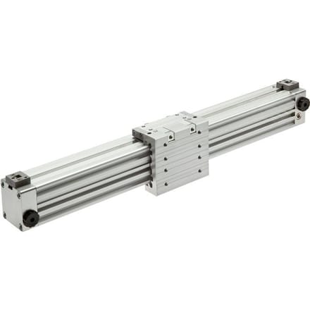Stangloze Cilinder 32-800mm - Magnetisch - Demping - Korte Geleider - Enkele Geleider