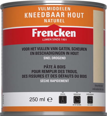 Frencken Kneedbaar hout - Vuren/Grenen - 250ml