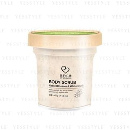 My Scheming - Nashi Blossom & White Musk Body Scrub 400g