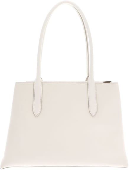 FURLA Leren Schoudertas Meridiana Tote Panna + Avena Crème